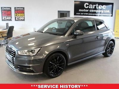 Used Audi A1 S-Line 95 HP (69 kW) 2018 Grey Hatchback