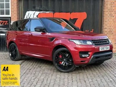 Käytetty Land Rover Range Rover Sport HSE Dynamic 306 HP (225 kW) 2017 Punainen Katumaasturi