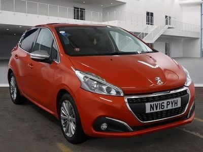 Orange Used 2016 Peugeot 208 Allure Hatchback | £3,390 (Fair price)