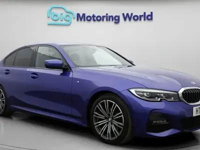 Used BMW 320 M Sport 184 HP (135 kW) 2021 Blue Sedan