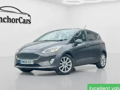 Used Ford Fiesta Titanium 101 HP (74 kW) 2019 Grey Hatchback