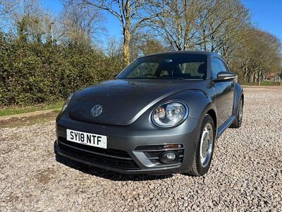 Used VW Beetle Design 150 HP (110 kW) 2018 Grey Hatchback