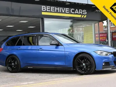 Used BMW 318 M Sport 150 HP (110 kW) 2016 Blue Estate