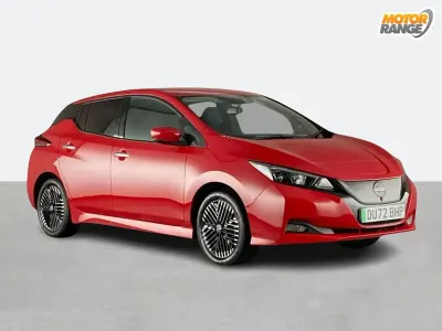 Used Nissan Leaf N-Connecta 110 kW (150 HP) 2022 Red Hatchback