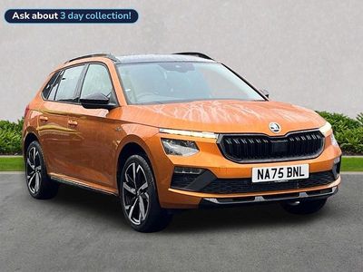 Used Skoda Kamiq Monte Carlo 116 HP (85 kW) 2026 Phoenix orange metallic SUV