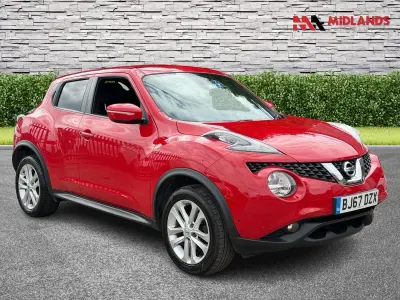 Used Nissan Juke N-Connecta 2017 Red SUV