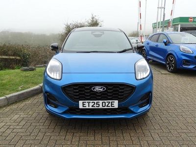 New Ford Puma 125 HP (91 kW) 2025 Digital aqua blue (premium paint) SUV