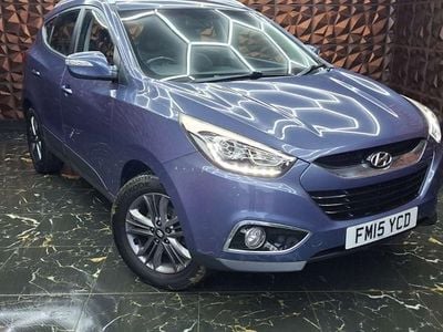 Used Hyundai ix35 SE 116 HP (85 kW) 2015 Blue SUV