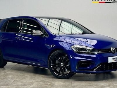 Begagnad VW Golf VII R 300 HK (220 kW) 2019 Blå Halvkombi