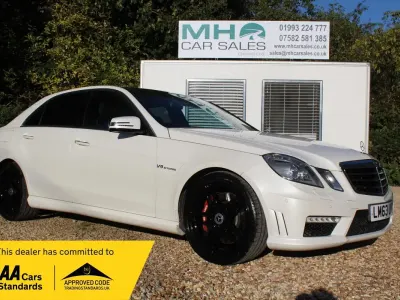 Used Mercedes E63 AMG 615 HP (452 kW) 2013 White Sedan