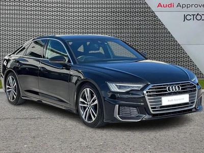 Used Audi A6 S-Line 200 HP (147 kW) 2021 Black Sedan