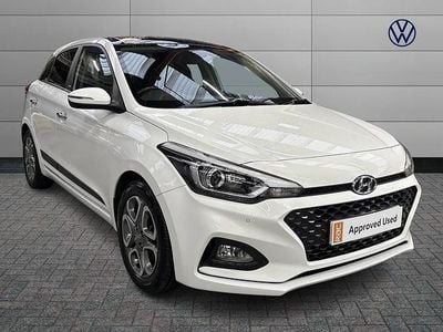 White Used 2020 Hyundai i20 Premium SE Hatchback | £11,846 (Fair price)