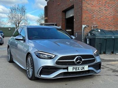 Used Mercedes C220 AMG Line Premium 2022 Silver Estate