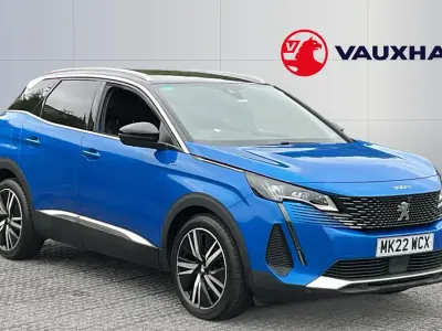 Used Peugeot 3008 Premium 131 HP (96 kW) 2022 Blue SUV