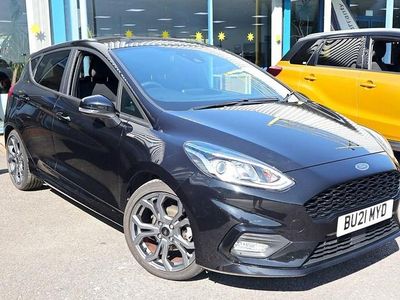 Begagnad Ford Fiesta ST-Line 2021 Svart Halvkombi