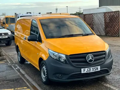 Used Mercedes Vito Progressive 2021 Yellow Van