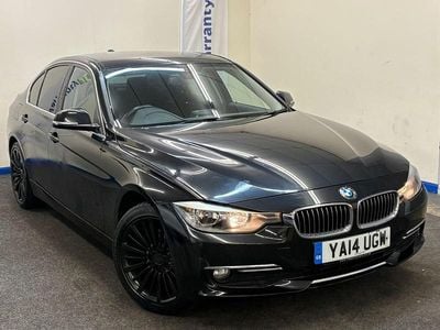 Used BMW 320 Luxury Line 2014 Black Sedan