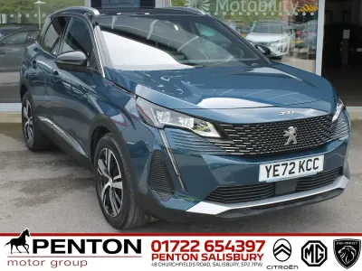 Used Peugeot 3008 GT 130 HP (95 kW) 2022 Blue SUV