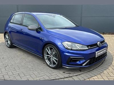 Used VW Golf VII R 296 HP (217 kW) 2019 Blue Hatchback