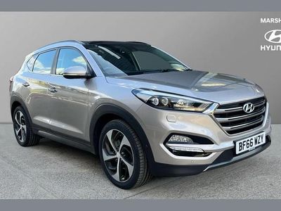 Used Hyundai Tucson Premium SE 136 HP (100 kW) 2016 Beige SUV