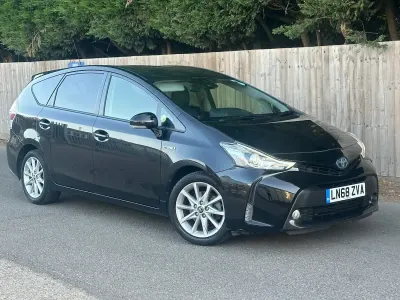Used Toyota Prius+ 136 HP (100 kW) 2018 Black MPV