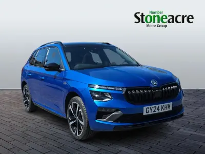 Used Skoda Kamiq Monte Carlo 116 HP (85 kW) 2024 Blue SUV