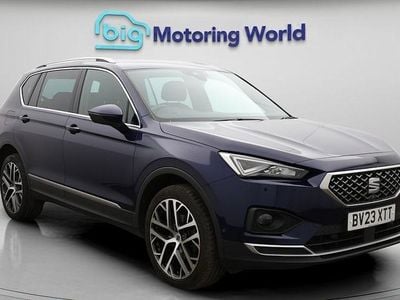 Used Seat Tarraco XCELLENCE Lux 150 HP (110 kW) 2022 Blue SUV