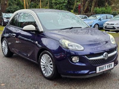 Blue Used 2017 Vauxhall Adam Glam Hatchback | £7,250 (A bit pricey)