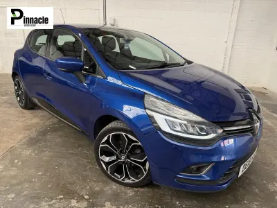 Used Renault Clio Dynamique 90 HP (66 kW) 2018 Blue Hatchback