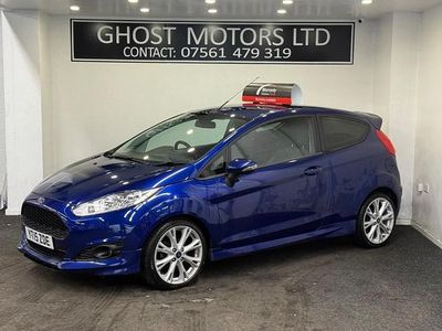 Used Ford Fiesta Zetec 125 HP (91 kW) 2015 Blue Hatchback