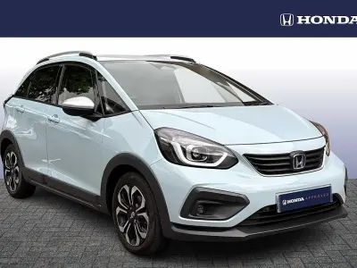 Used Honda Jazz Hybrid 109 HP (80 kW) 2021 Blue Hatchback