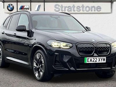 Black Used 2022 BMW iX3 M Sport SUV | £28,299 (Fair price)
