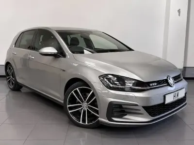 Used VW Golf VII GTD 184 HP (135 kW) 2017 Silver Hatchback