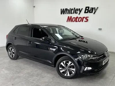 Used VW Polo Match 95 HP (69 kW) 2021 Black Hatchback