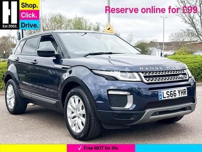 Used Land Rover Range Rover evoque SE 180 HP (132 kW) 2016 Blue Estate