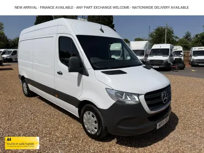 Used Mercedes Sprinter Premium 141 HP (103 kW) 2021 White Van