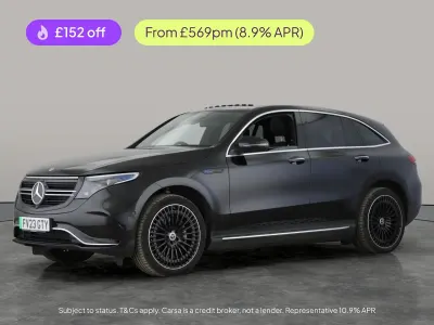 Used Mercedes EQC400 AMG Line Premium Plus 300 kW (408 HP) 2023 Black SUV