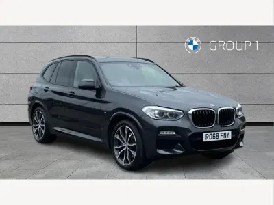 Used BMW X3 M Sport 190 HP (139 kW) 2018 Grey SUV