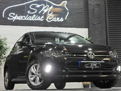 Used VW Polo Edition 95 HP (69 kW) 2019 Black Hatchback