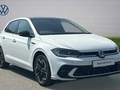 Used VW Polo Black Edition 115 HP (84 kW) 2026 Pure white / black Hatchback