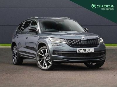 Used Skoda Kodiaq SportLine 147 HP (108 kW) 2020 Quartz grey metallic SUV