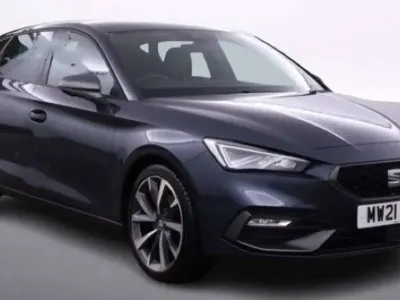 Begagnad Seat Leon FR Sport 130 HK (95 kW) 2021 Grå Halvkombi