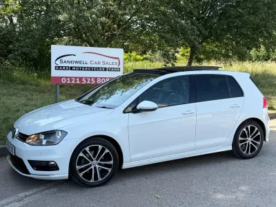 Used VW Golf VII R-line 2016 White Hatchback