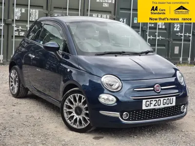 Used Fiat 500 Star 69 HP (50 kW) 2020 Blue Hatchback