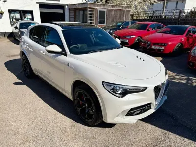 Used Alfa Romeo Stelvio Quadrifoglio 510 HP (375 kW) 2019 White SUV
