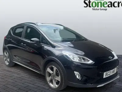 Used Ford Fiesta Active 95 HP (69 kW) 2021 Black Hatchback