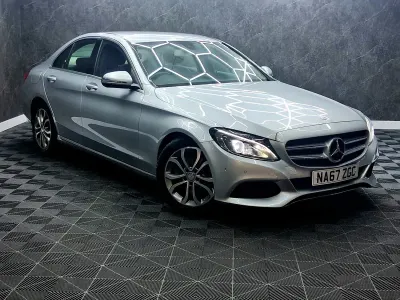 Used Mercedes C200 2017 Silver Sedan