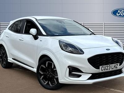 Used Ford Puma ST-Line X 125 HP (91 kW) 2023 White SUV