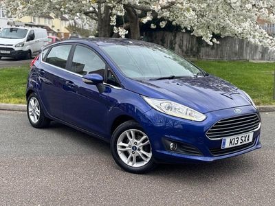 Usado Ford Fiesta Zetec 2016 Azul Citadino
