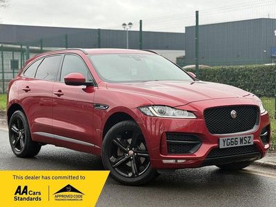 Used Jaguar F-Pace R-Sport 180 HP (132 kW) 2016 Red SUV